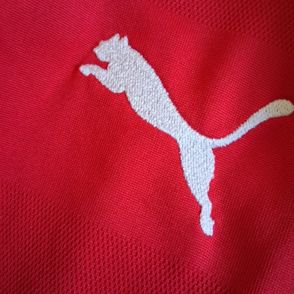 Puma Arsenal FC Soccer Jersey Men's XL Red White 2015-2016 Football Home
